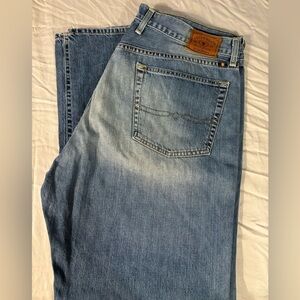 Lucky‎ Brand Faded men’s blue jeans
